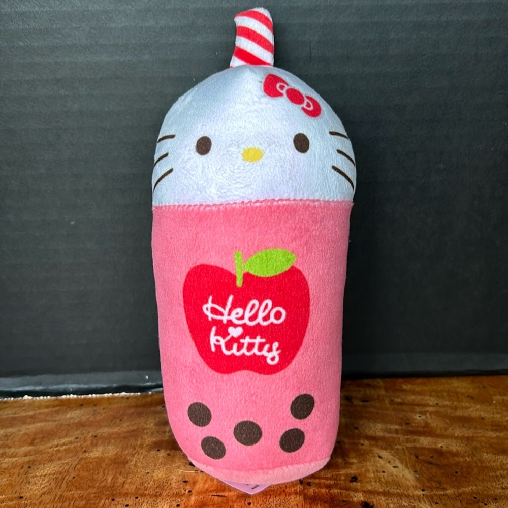 HELLO KITTY 2023 Apple Boba Drink Plushie